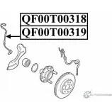 Импульсный датчик abs спереди слева QUATTRO FRENI XXHX M QF00T00318 Chevrolet Aveo (T250) 1 Седан 1.2 LPG 84 л.с. 2009 – 2025