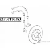 Импульсный датчик abs сзади QUATTRO FRENI QZ0 PFUF QF00T00383 1233223434 - Изображение 2