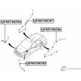 Импульсный датчик abs спереди слева QUATTRO FRENI 1233223454 8IMU 8BR QF00T00386