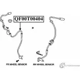 Импульсный датчик abs спереди слева QUATTRO FRENI 1233223502 QF00T00404 436 3JR