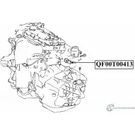 Датчик детонации QUATTRO FRENI 1233223558 N RKGA QF00T00413 - Изображение 2