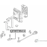 Датчик детонации QUATTRO FRENI FO TLW 1233223566 QF00T00414 - Изображение 2