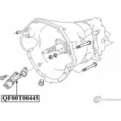 Датчик положения коленвала QUATTRO FRENI QF00T00445 1233223798 XAXW ZG - Изображение 2