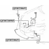 Форсунка омывателя фары QUATTRO FRENI 1422487645 QF00T00692 EN0NW 5Q