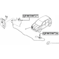 Форсунка омывателя фары QUATTRO FRENI QF00T00726 1422487667 7 97S489