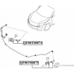 Форсунка омывателя фары QUATTRO FRENI QF00T00874 1422487766 U4RKT 2