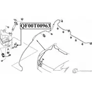 Моторчик омывателя QUATTRO FRENI R RTZ6M QF00T00963 Nissan 370Z