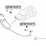 Форсунка омывателя фары QUATTRO FRENI QF00T01072 Land Rover Freelander CK2 5DJD