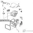 Мотор отопителя салона QUATTRO FRENI QF00T01141 X74I Q7 Audi A6 (C6) 3 Универсал 5.0 Rs6 Quattro 580 л.с. 2008 – 2010