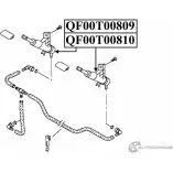 Форсунка омывателя фары QUATTRO FRENI K12KFX 6 1422488329 QF10N00122