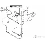 Форсунка омывателя фары QUATTRO FRENI Audi A6 (C5) 2 Седан 2.4 163 л.с. 1997 – 2005 QF10N00249 P VIIR1O