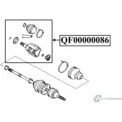 Шрус внутренний левый 26x31x26 QUATTRO FRENI BNJM5B 4 1233271178 QF21C00080