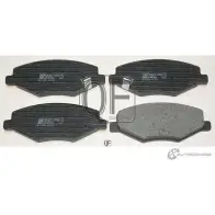 Колодки тормозные спереди с механическим датчиком chery amulet QUATTRO FRENI 1233296954 QF65602 9YX TR3