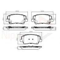 Тормозные колодки дисковые, комплект COMLINE Bmw Z4 (G29) 3 Кабриолет HK 4JF ADB02861