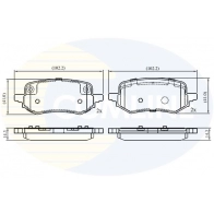 Тормозные колодки дисковые, комплект COMLINE CBP02741 79WE V 1439892856