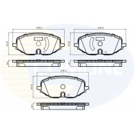 Тормозные колодки дисковые, комплект COMLINE CBP02854 XIL6 44 1439892871