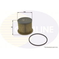 Топливный фильтр COMLINE EFF339D LR 59FG2 Isuzu D Max 1 Пикап 2.5 DiTD 4x4 (TFS86) 136 л.с. 2007 – 2012
