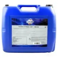 Трансмиссионное масло в мкпп, редуктор синтетическое 600635930 FUCHS SAE 75W-90 API GL-4, API GL-5, 20 л FUCHS A LXMC 600635930 1439752643