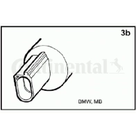 Насос омывателя фар CONTINENTAL 246-086-001-007Z 1440929544 JK7NG 2 - Изображение 2