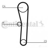 Ремень ГРМ CONTITECH CT 536 ct536 378049 352 LA 075 - Изображение 2
