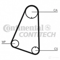 Ремень ГРМ CONTITECH 405 LA 075 ct633 405 LA 075 378173 - Изображение 3