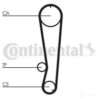 Ремень ГРМ CONTITECH 364 LA 075 378086 ct569 CT 569 - Изображение 4