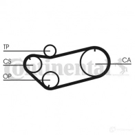 Ремень ГРМ CONTITECH CT 659 378201 ct659 394 LA 075 ZZP - Изображение 1