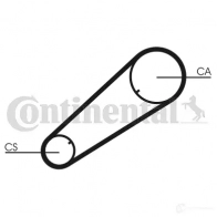 Ремень ГРМ CONTITECH ct1004 CT1004 HTD 514 9,525M 17 377608 - Изображение 1