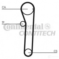 Ремень ГРМ CONTITECH CT 672 ct672 338 LA 075 ZZP 378220 - Изображение 2