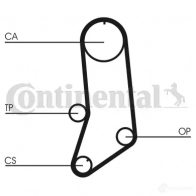 Ремень ГРМ CONTITECH ct594 378116 CT 594 443 LA 075