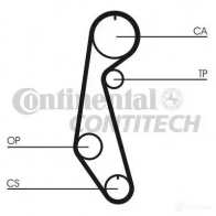 Ремень ГРМ CONTITECH 383 LA 075 378232 CT 679 ct679