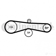 Ремень ГРМ CONTITECH ct1131 377919 HTDA 781 9,525M 24 HTDA 781 9,525M 24 - Изображение 2