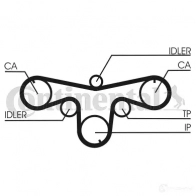Ремень ГРМ CONTITECH Opel Vectra (C) 3 Универсал 3.0 V6 CDTI (F35) 177 л.с. 2003 – 2005 HTDA 1105 9,525M 25 ZZP ct1079 CT1079