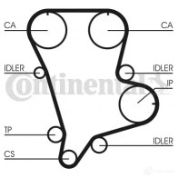 Ремень ГРМ CONTITECH ct994 HTDA 1448 9,525M 30 CT 994 378817
