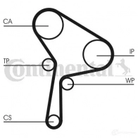 Ремень ГРМ CONTITECH ct954 378716 CT 954 CPPN 1067 9,525 M 28 - Изображение 10