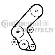 Комплект ремня ГРМ CONTITECH CT1014 ct1014k1 Opel Combo CT1014 K1