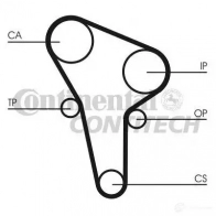Комплект ремня ГРМ CONTITECH CT 513 K1 378017 ct513k1 CT 513 - Изображение 3