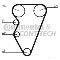 Комплект ремня ГРМ CONTITECH ct974k1 378751 CT 974 CT 974 K1 - Изображение 2