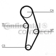 Комплект ремня ГРМ CONTITECH ct908k1 378602 CT 908 K1 CT 908 - Изображение 3