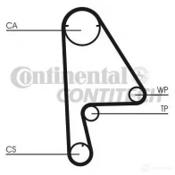 Комплект ремня ГРМ CONTITECH CT 862 K1 378502 CT 862 ct862k1 - Изображение 2