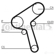 Комплект ремня ГРМ CONTITECH ct843k1 CT 843 K1 CT 843 Nissan Serena (C23) 1 Минивэн 2.0 D 67 л.с. 1992 – 2001