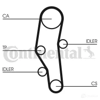 Приводной ремень в комплекте CONTITECH 6PK1 026 BLYX5 6pk1026k1 1193539600 - Изображение 18