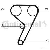 Приводной ремень в комплекте CONTITECH 6PK113 0 376616 71GNYB 6pk1130k1 - Изображение 13