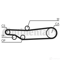 Приводной ремень в комплекте CONTITECH 6P K1038 G41G9T8 1193539649 6pk1038k1 - Изображение 5