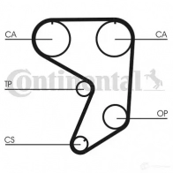 Приводной ремень в комплекте CONTITECH 6pk1070k1 9A1FRT3 6PK 1070 376595 - Изображение 6