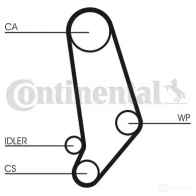 Приводной ремень в комплекте CONTITECH 376577 6 PK 1023 6 PK 1023 ELAST 6pk1042elastt3 - Изображение 11
