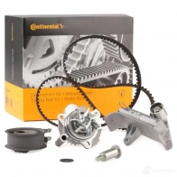 Комплект ремня грм с водяным насосом CONTITECH ct909wp1 378614 CT 909 K3 CT 909 - Изображение 2
