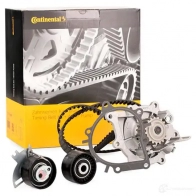 Комплект ремня грм с водяным насосом CONTITECH BWM PJ ct1142wp1 1437351693 - Изображение 2