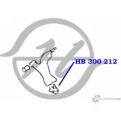Шаровая опора нижнего рычага передней подвески HANSE NWPOCX HB 300 212 1422497927 48 TC3CH - Изображение 2