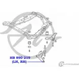 Шаровая опора нижнего рычага передней подвески HANSE 1422496792 HMAYETP HB 890 219 KY BLK - Изображение 2